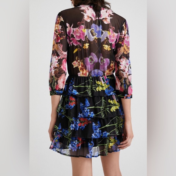 Desigual Orchid Dress by Christian Lacroix - Size M - Picture 4 of 12